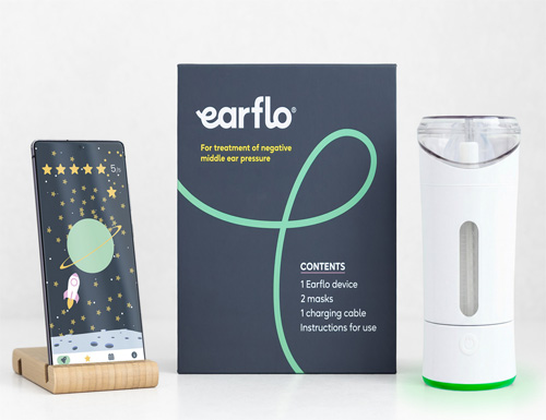 Award-Winning Pediatric Ear Pressure Treatment by Earflo Receives FDA Clearance and Becomes Available in the U.S. Market